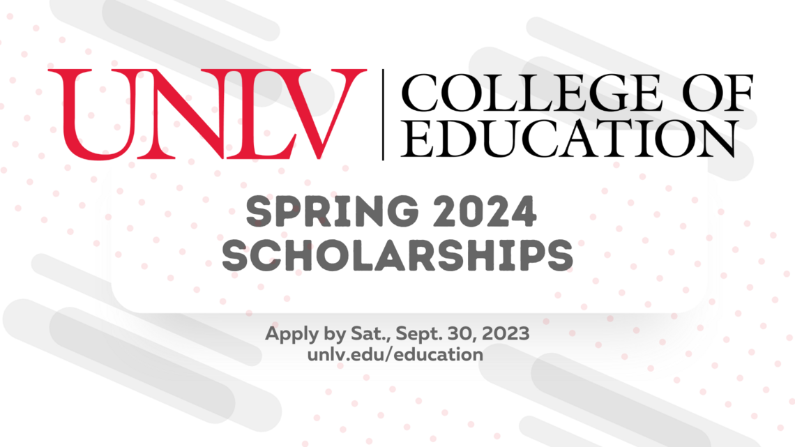 Applications for Spring 2024 Scholarships Due Sept. 30 University